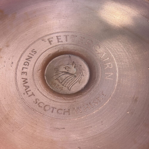 Fettercairn engraving closeup Fettercairn engraving closeup